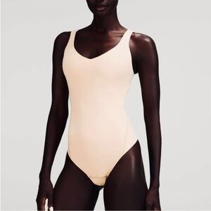 NWT Lululemon Align Bodysuit | Bone | Size: 10